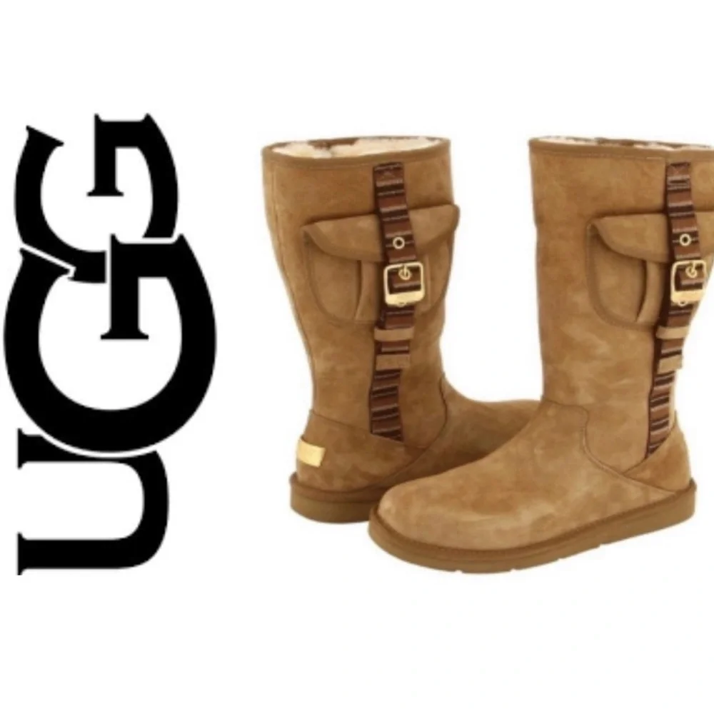 UGG *DISCONTINUED* Retro Cargo 1895 boots in camel suede